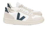 VEJA V-10 b-mesh white nautico men