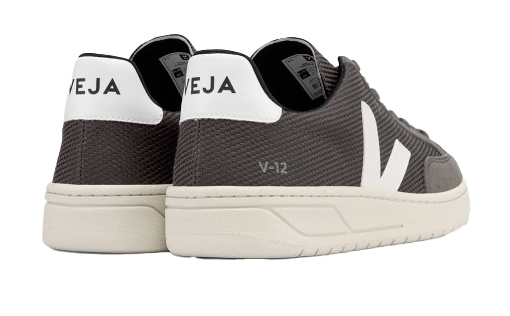 VEJA V-12 B-Mesh Grafite White Men