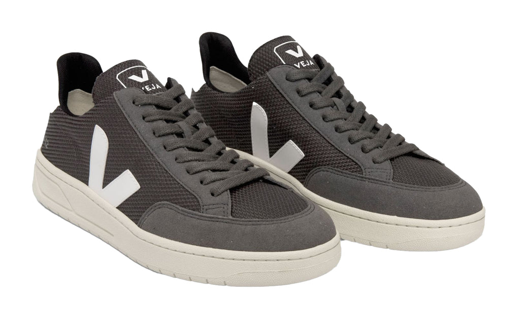 VEJA V-12 B-Mesh Grafite White Men