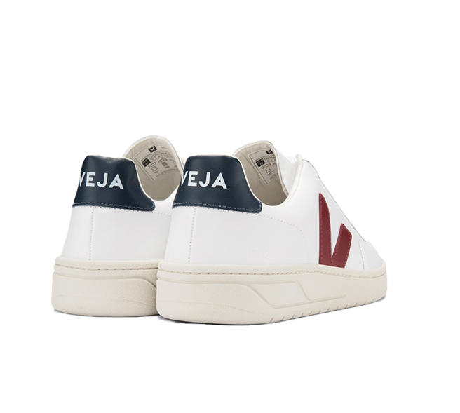 VEJA V-12 Extra White Marsala Nautico Men