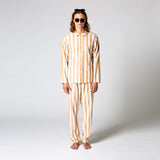 NUFFERTON Uno Stripe pyjama Mustard & White