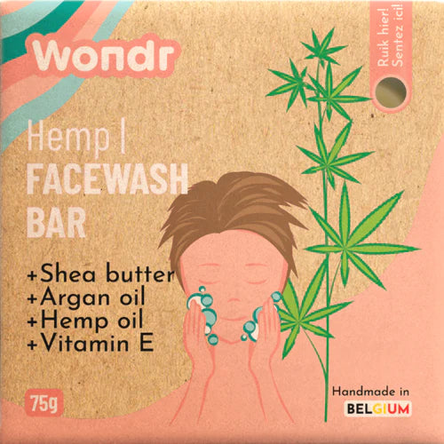 WONDR Facewash bar hemp
