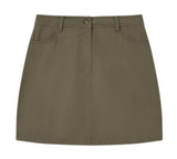 THINKING MU Green Marsha skirt Women
