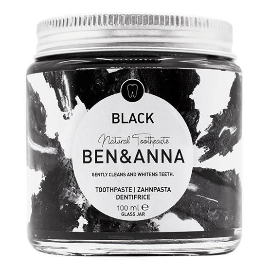 Ben & Anna Toothpaste jar black