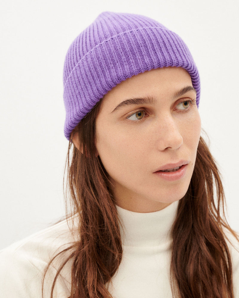 THINKING MU Amor beanie violet unisex