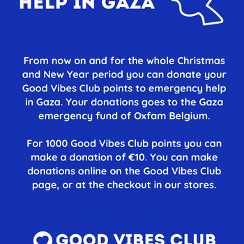 Collect points & donate to emergency help in Gaza