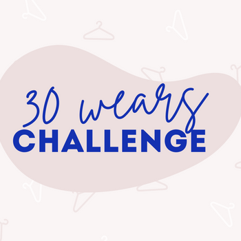 30 WEARS CHALLENGE - doe mee en track je gebruik met de COSH! app