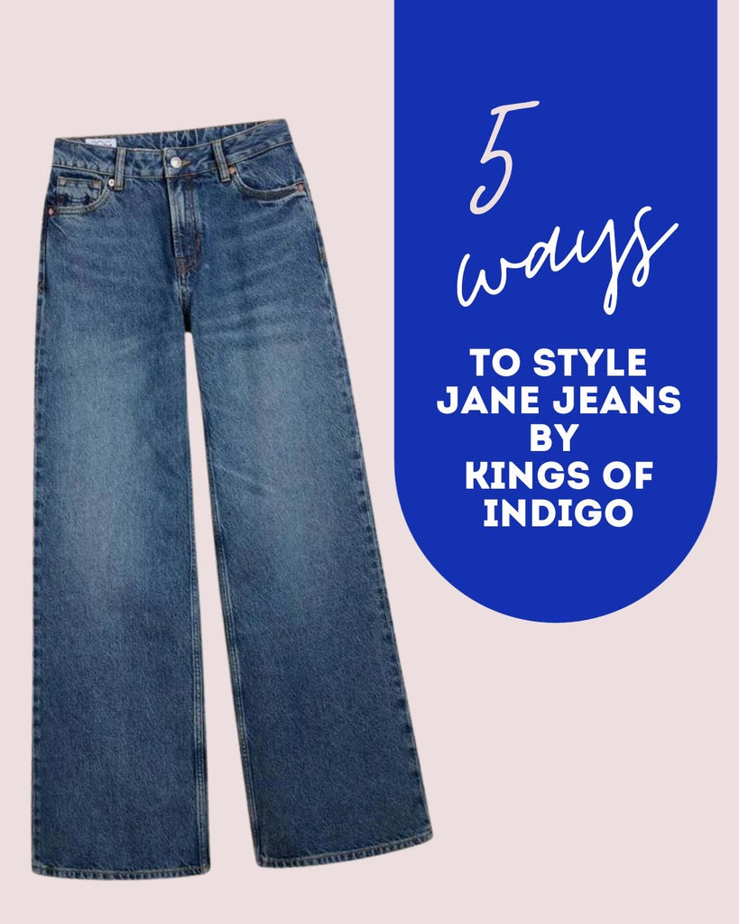 5 ways to style flared Jane jeans by Kings Of Indigo