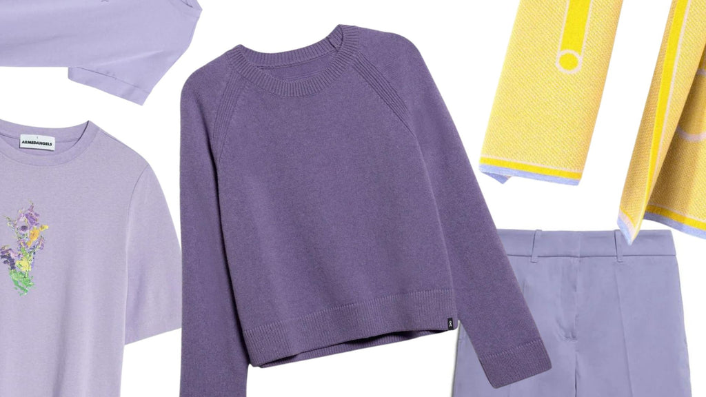 Follow our style guide: How to wear purples and lilacs?