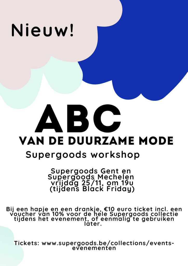 Nieuwe workshop: ABC van duurzame mode