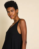 JAN 'N JUNE Triangle mini dress black women