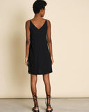 JAN 'N JUNE Triangle mini dress black women