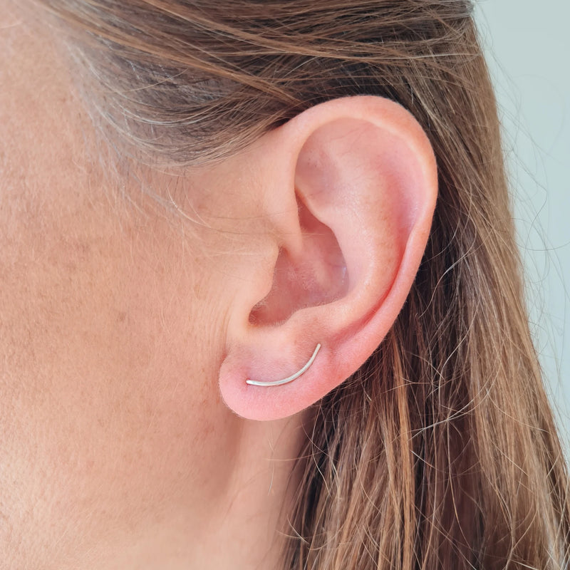 LILO JEWELRY Climber earrings silver