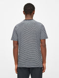 KCA 1010053 Organic cotton striped t-shirt 8021 blue stripe men