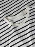 KCA 1010112 Loose striped t-shirt 8036 navy men