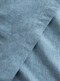 KCA 1010113 Regular fit basic t-shirt 1414 Dusty blue melange men