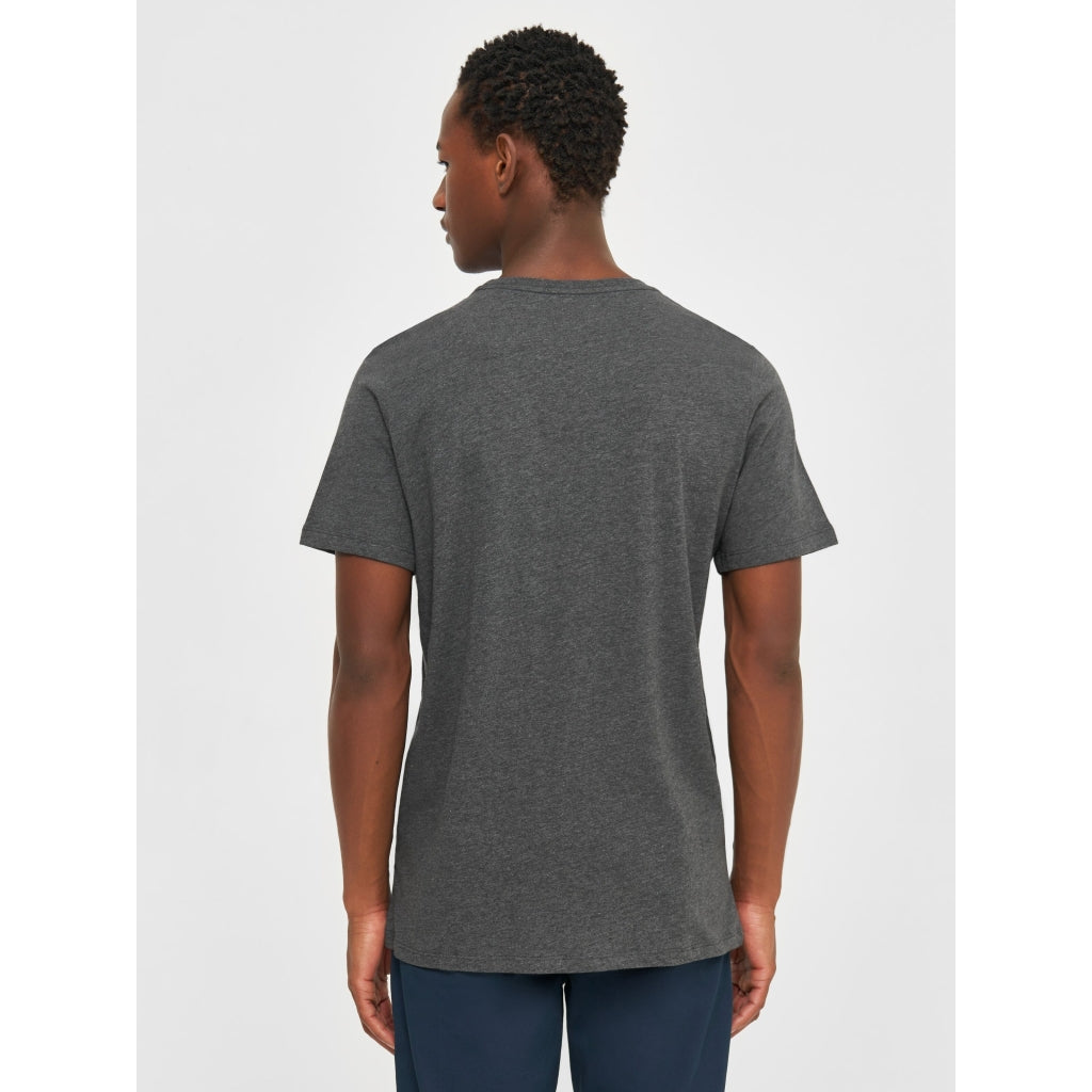KCA 1010113 Regular fit basic t-shirt 1073 dark grey melange men