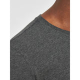 KCA 1010113 Regular fit basic t-shirt 1073 dark grey melange men