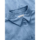 KCA 2090057 Organic cotton flannel shirt 1188 dark denim women