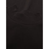 KCA 100076 Rib high neck long sleeved 1487 chocolate torte women