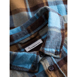 KCA 1090059 Regular fit checkered shirt 7026 brown check men