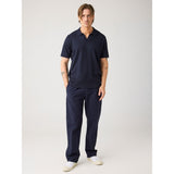 KCA 1070100 Fig loose seersucker pants 1412 night sky men