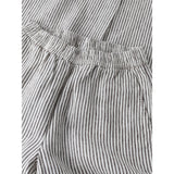 KCA 2070094 Posey wide linen pants 8035 dark brown stripe women