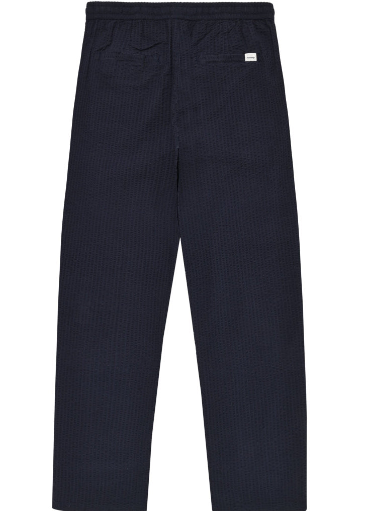 KCA 1070100 Fig loose seersucker pants 1412 night sky men