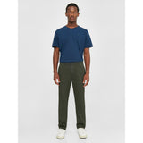 KCA 70246 Chuck regular chino poplin pant 1090 forrest night men