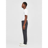 KCA 1070043 Chuck regular flannel chino pants 1402 gray pinstripe men