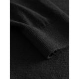 KCA 1080015 Cotton hemp mix O-neck single knit 1300 black jet men