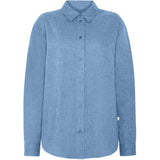 KCA 2090057 Organic cotton flannel shirt 1188 dark denim women
