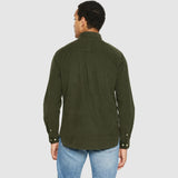 KCA 1090053 Corduroy shirt 1090 forest night men