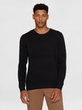 KCA 1080067 Vagn regular crew neck jumper 1300 black jet men