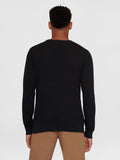 KCA 1080067 Vagn regular crew neck jumper 1300 black jet men