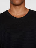 KCA 1080067 Vagn regular crew neck jumper 1300 black jet men