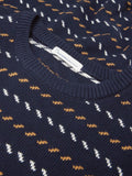 KCA 1080103 Jacquard knit jumper 1412 night sky men