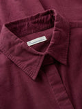 KCA 1090055 Organic cotton flannel shirt 1281 fig men