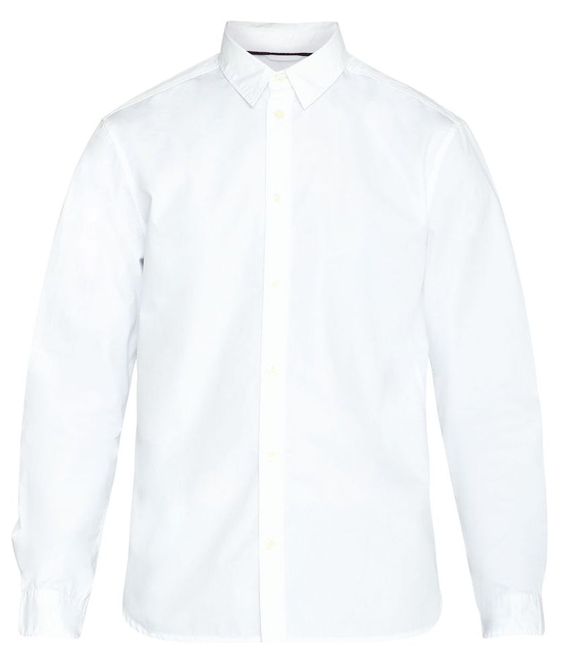 KCA 1090073 Alf regular crispy cotton shirt 1010 bright white men