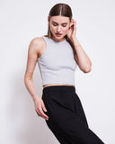 JAN 'N JUNE Porto tank top light grey women