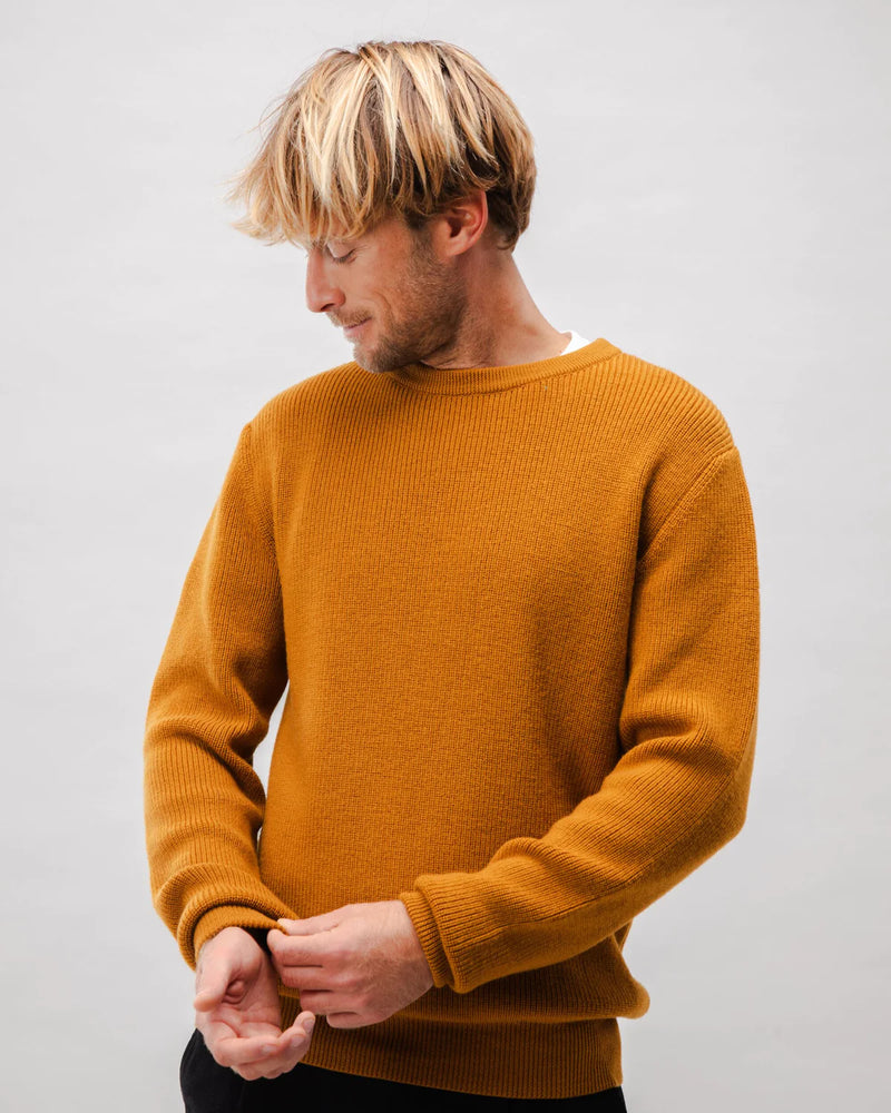 BRAVA Waterfront jumper 1104 mustard men