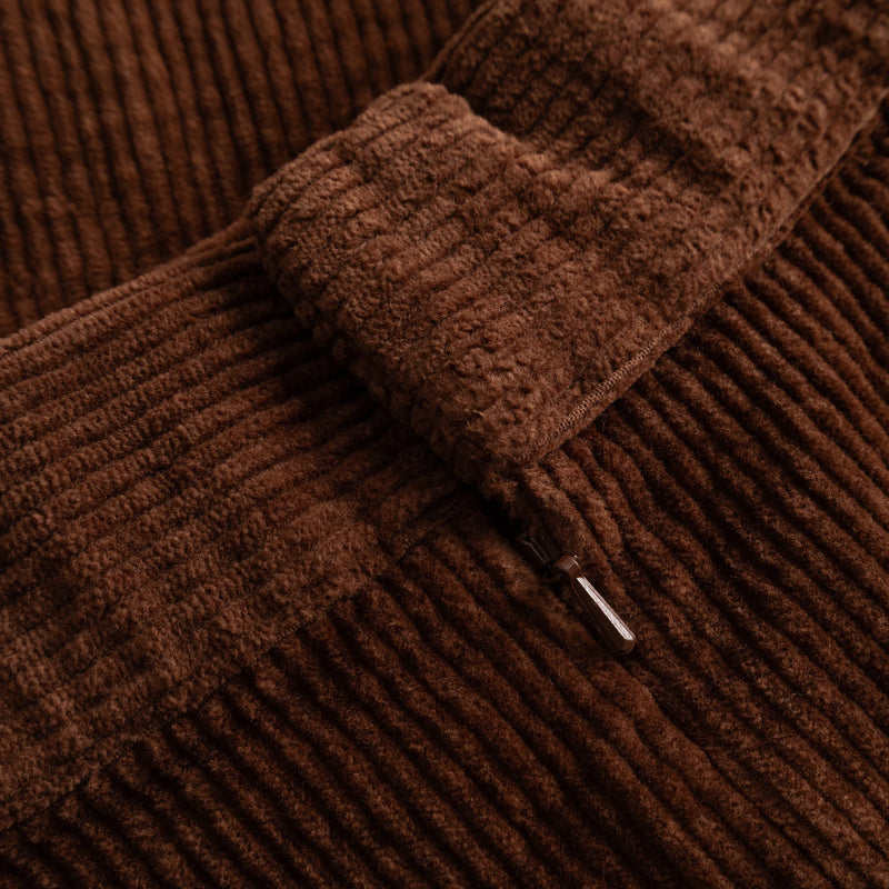 DEDICATED Majorna corduroy skirt cappuccino brown women