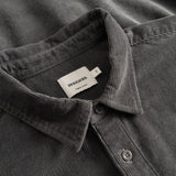 DEDICATED Varberg corduroy shirt rock grey men