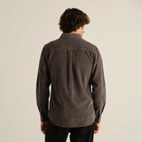 DEDICATED Varberg corduroy shirt rock grey men
