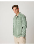 KCA 1190087 Corduroy overshirt 1396 lily pad men
