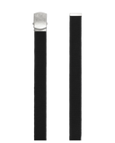 KUYICHI Slider canvas belt jet black unisex
