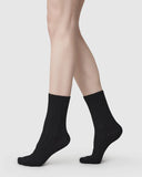 Swedish Stockings Bodil chunky socks black