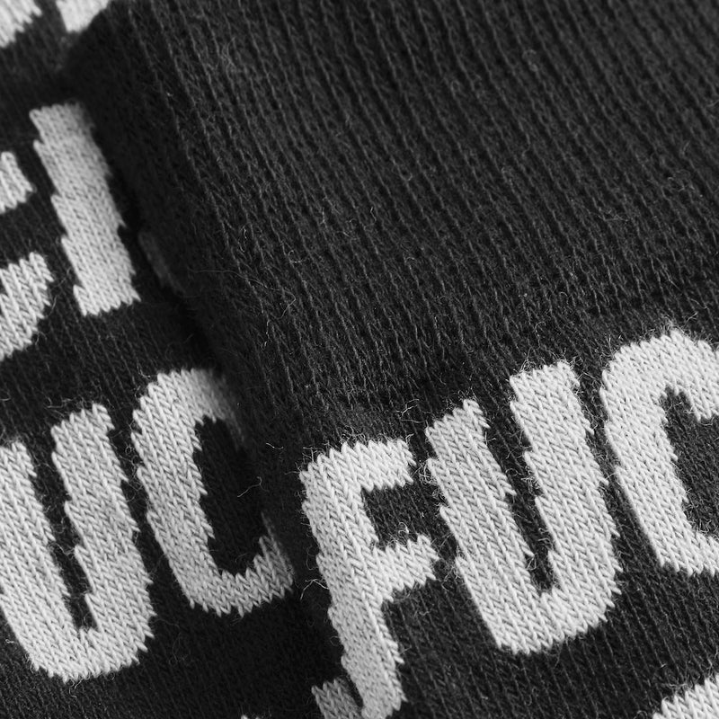 DEDICATED Sigtuna socks fuck rasism black unisex