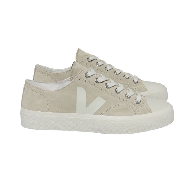 VEJA Wata II low suede almond pierre women