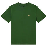 THINKING MU Sol contrast t-shirt green dill men